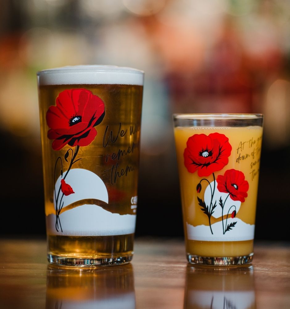 Limited-Edition Poppy Appeal Glass
